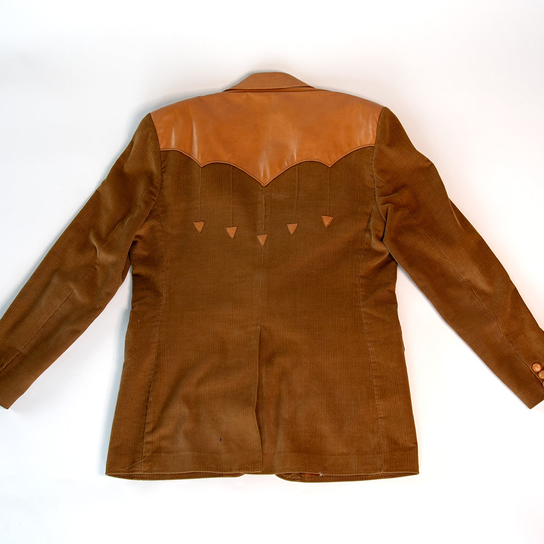 Leather Embellished Blazer
