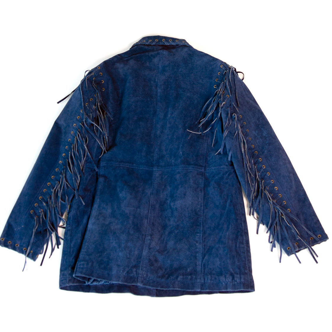 Blue Fringe Jacket