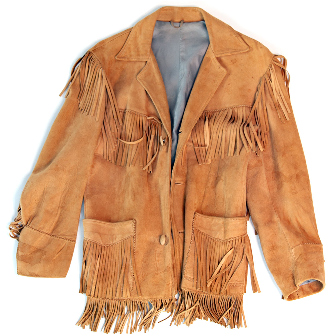 Worn Fringe Jacket
