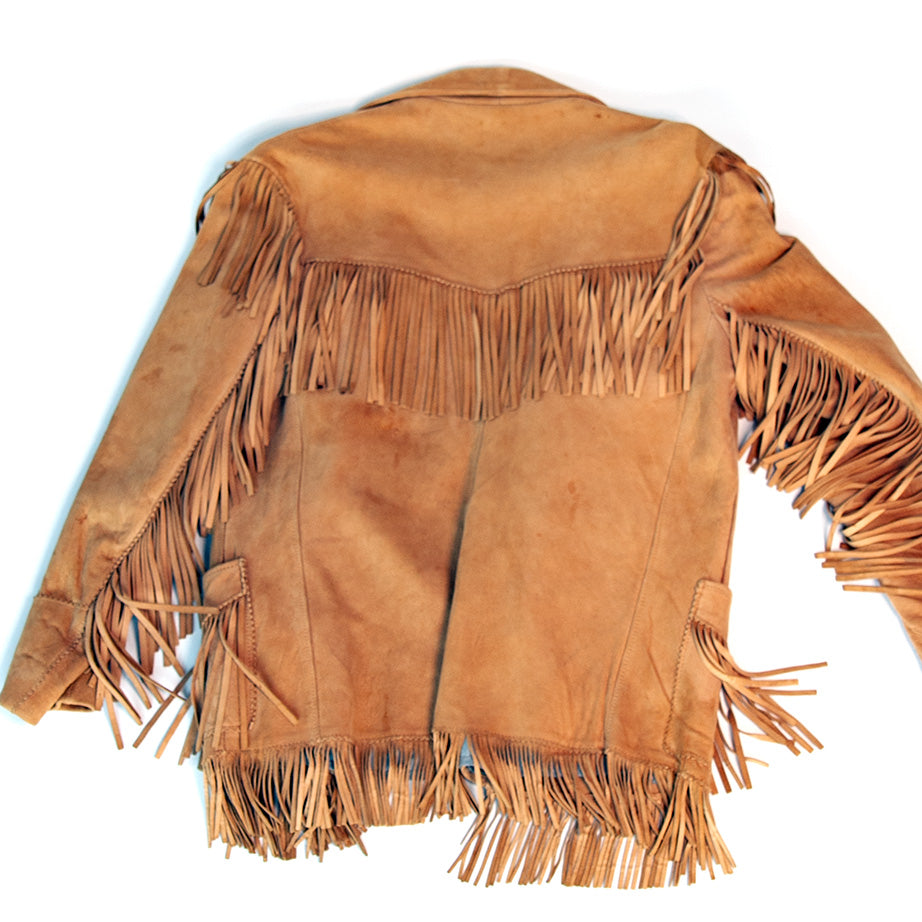 Worn Fringe Jacket