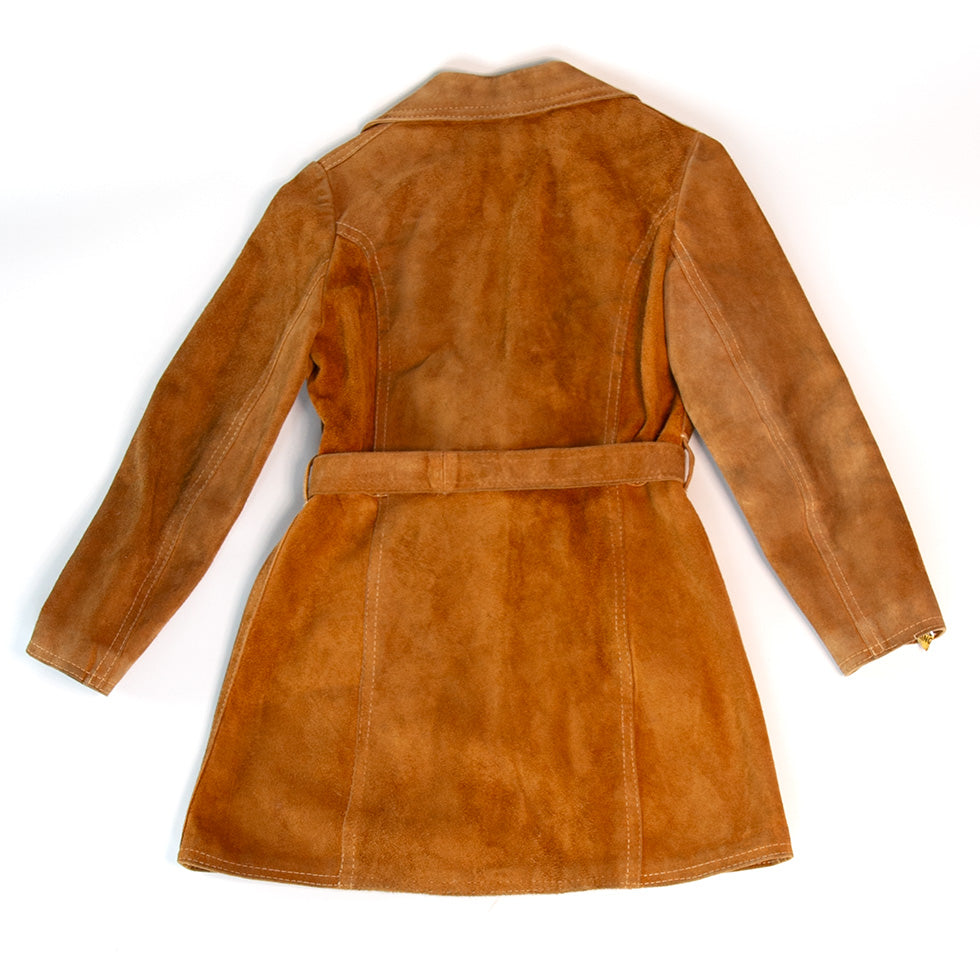 Suede Belted Jacket
