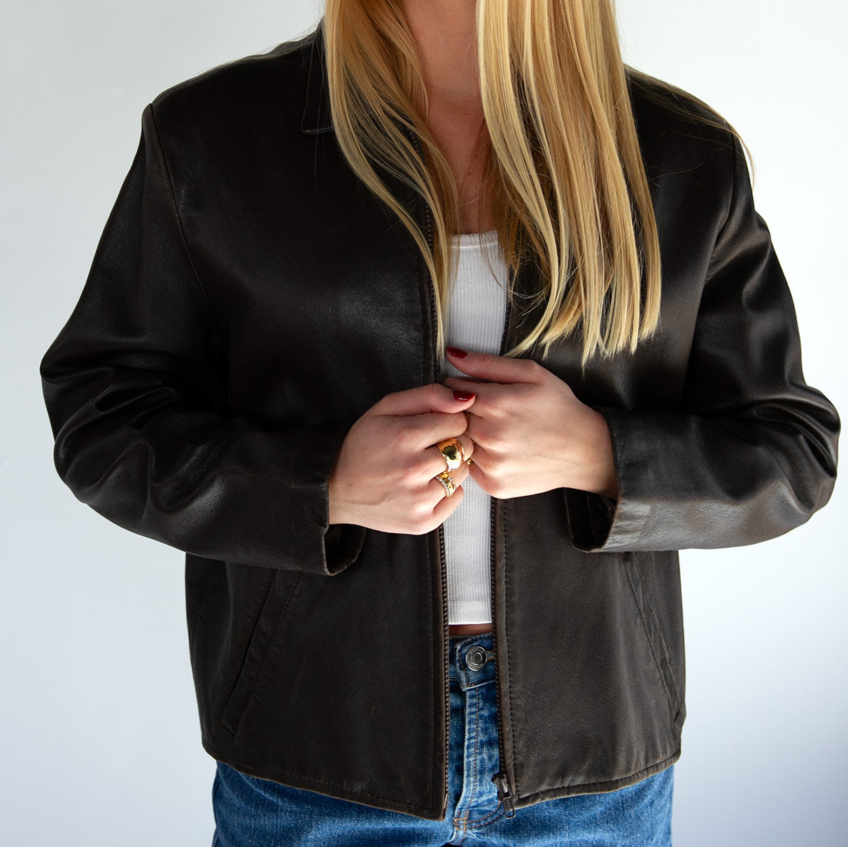 Espresso Leather Jacket