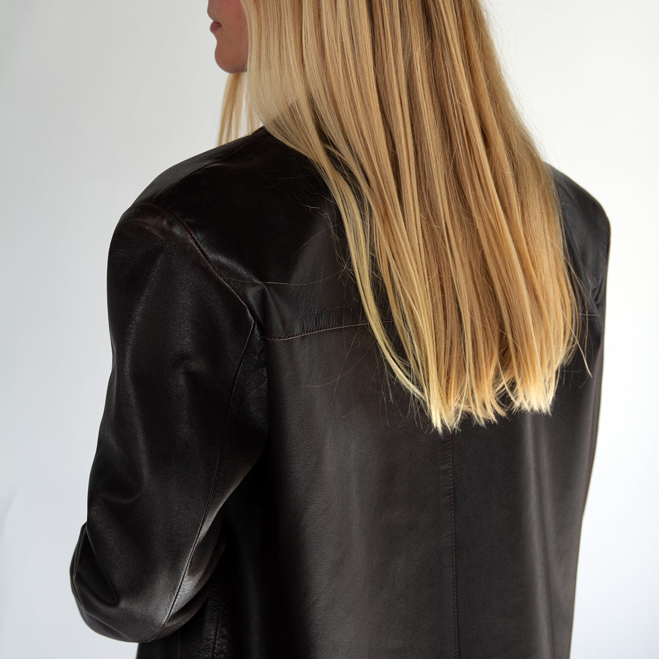 Espresso Leather Jacket
