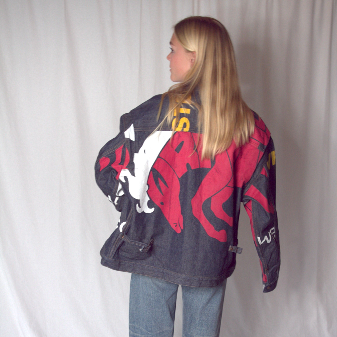 Wrangler Japan 75th Anniversary Banner Print Jacket