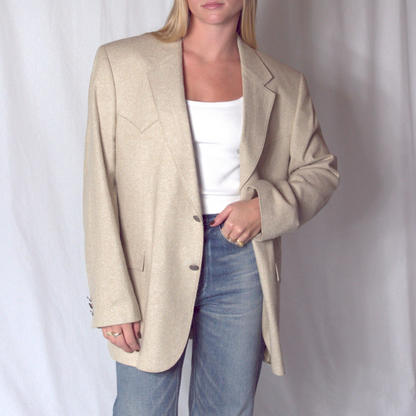 Blonde Western Blazer