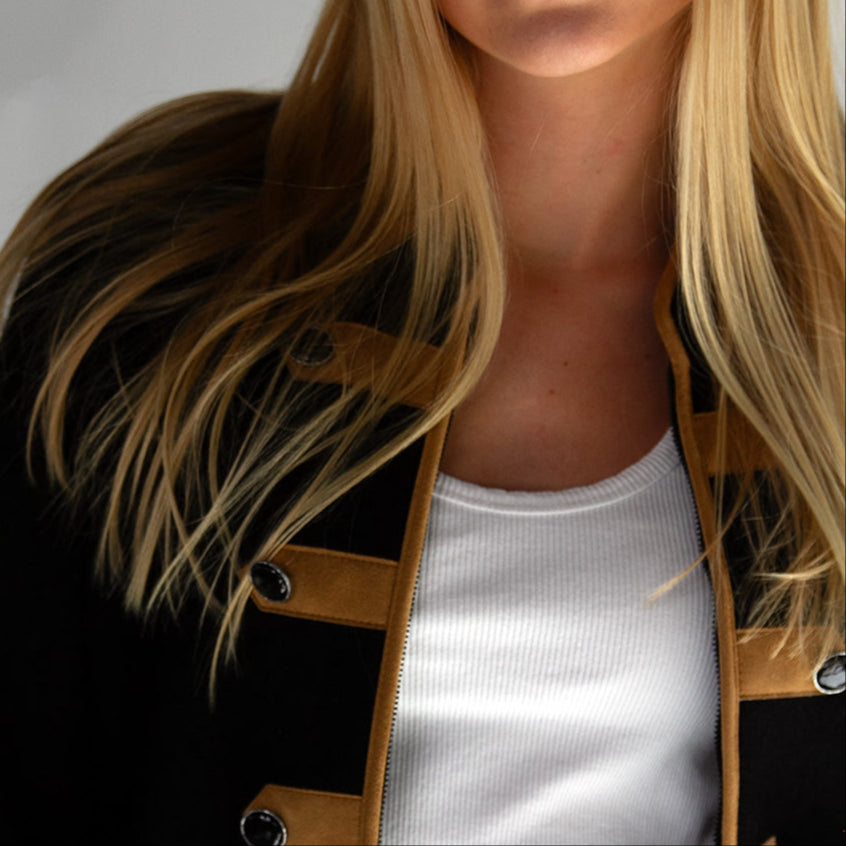 Wool Button Jacket