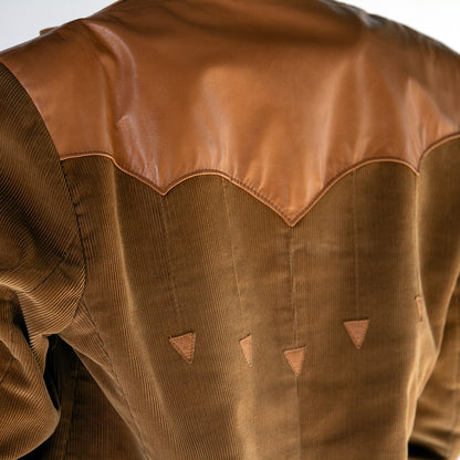 Leather Embellished Blazer
