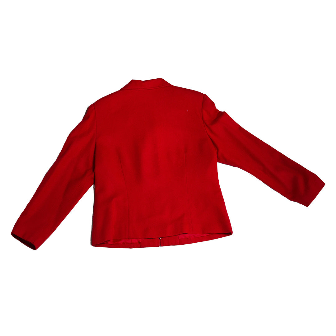 Red Felt Jacket