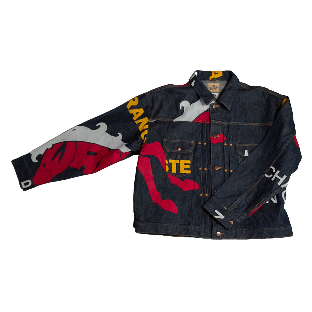 Wrangler Japan 75th Anniversary Banner Print Jacket