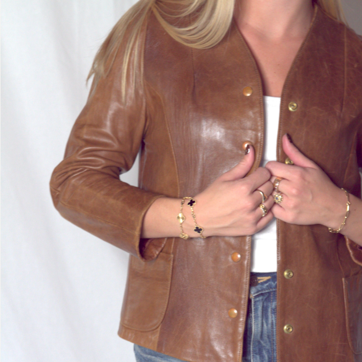 Brown Leather Set